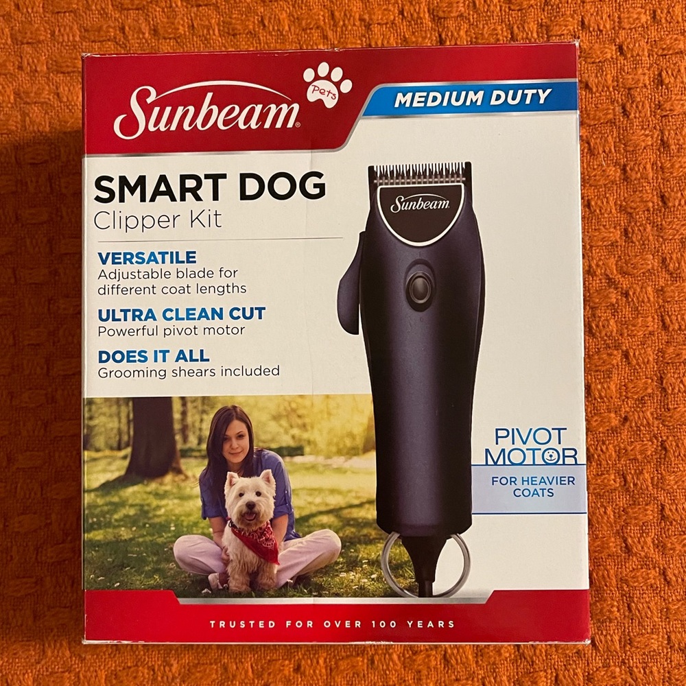 Sunbeam Smart Dog pet clippers